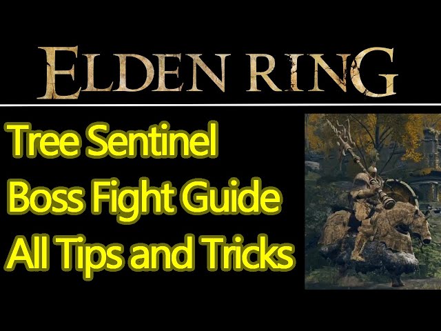 Elden Ring Tree Sentinel Boss Fight Guide, how to beat him the right way and cheese way (horse boss)