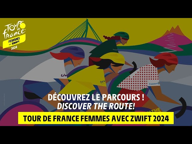 The route of the Tour de France Femmes 2024 #TDFF