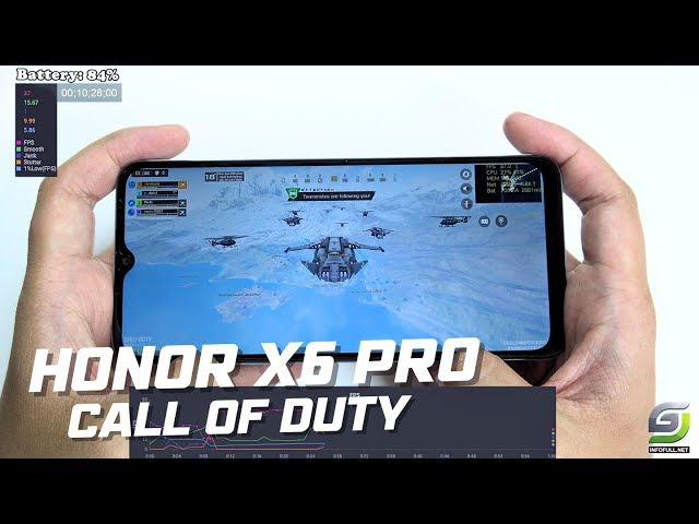 Honor X5 Plus test game Call of Duty Mobile CODM | Helio G36