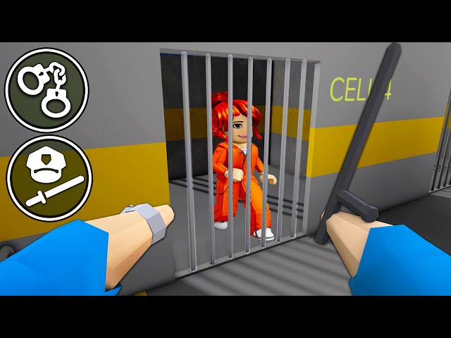 Playing as Barry in Barry's Prison Run Obby ROBLOX