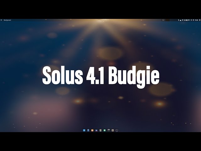 Solus 4.1 Budgie | Setting Up And First Impressions