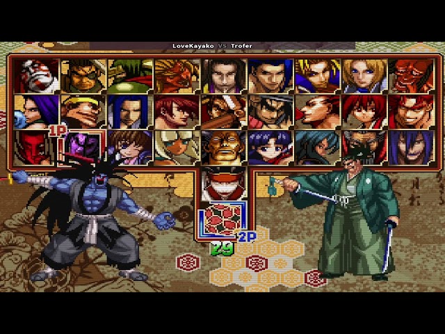 Samurai Shodown V Special LoveKayako vs Trofer. 사무라이 쇼다운 V 스페셜, サムライスピリッツ零SP #snk #gaming #neogeo