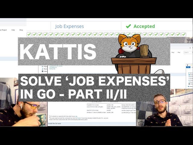 Job Expenses in Golang | Part 2 | Kattis Solution