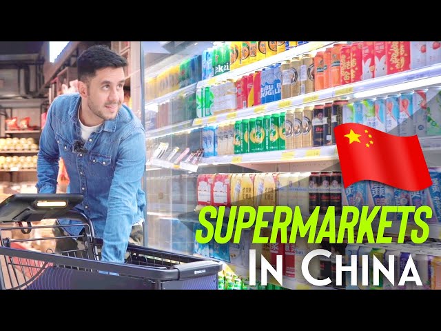 What is like to come to a supermarket in China?