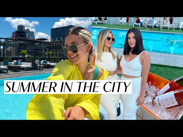 SUMMER IN THE CITY DAY 2: how to find pools in nyc, what’s in my pool bag, summer night out