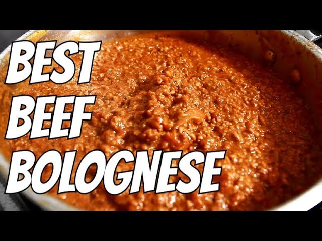 Healthy Recipe - How To Make The World Best Healthy Bolognese | Chef Ricardo Cooking