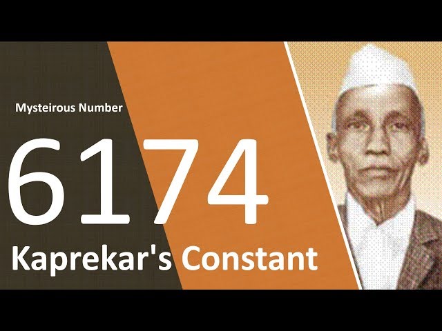 Magical Number 6174 Kaprekar's Constant