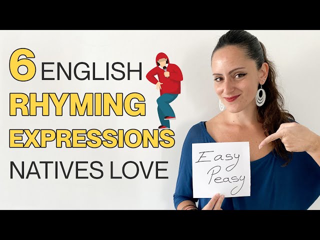 6 Most Famous English Rhyming Expressions