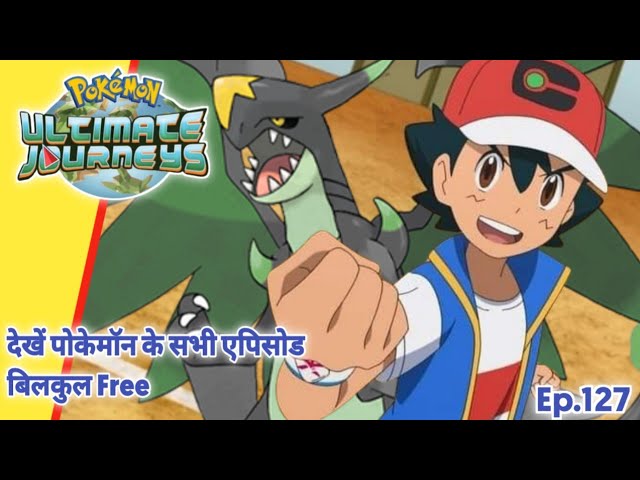 Pokemon Ultimate Master Journeys Episode 127 | Ash Vs His Dad | Hindii