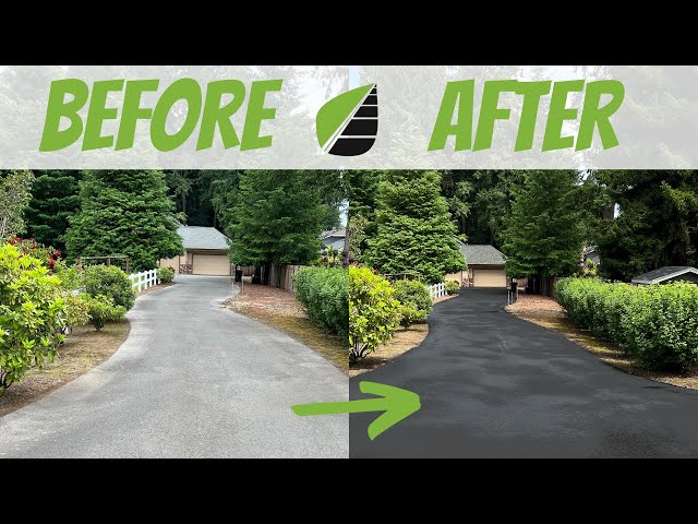SEALCOATING A DRIVEWAY FROM START TO FINISH - pavement restoration! Episode 1
