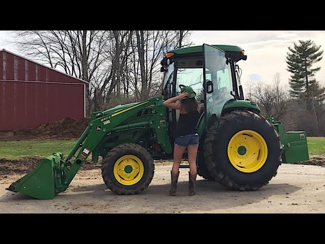 JOHN DEERE 4066R TRACTOR REVIEW (my wife’s tractor)
