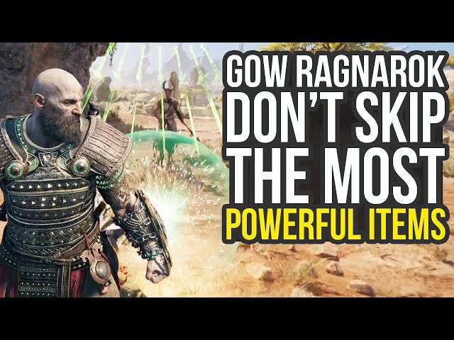 God Of War Ragnarok Best Armor & Most Powerful Relic In The Game (GOW Ragnarok Best Armor)