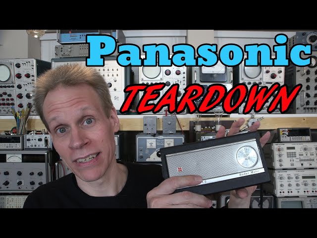Panasonic Radar Matic Receiver Teardown With Circuit Description, Troubleshooing, And Resurrection!