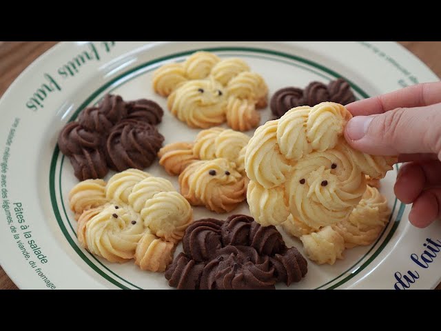 So cute! Basic Butter Cookie (Easy Puppy Butter Cookie Recipe)
