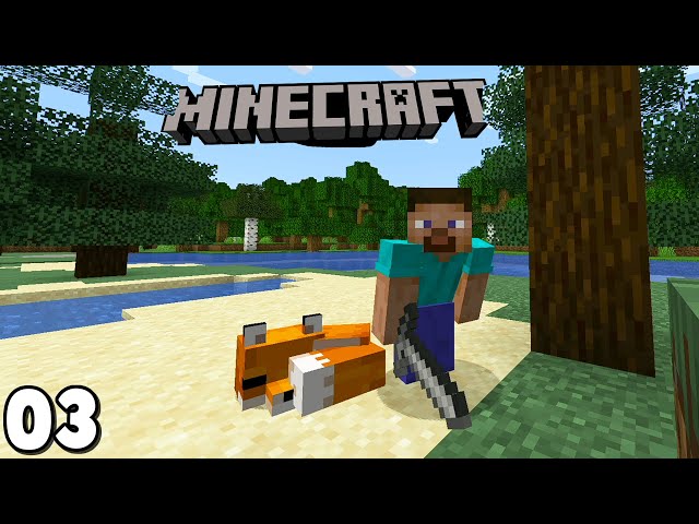 Hunting for Food to Survive in Minecraft // Part 3