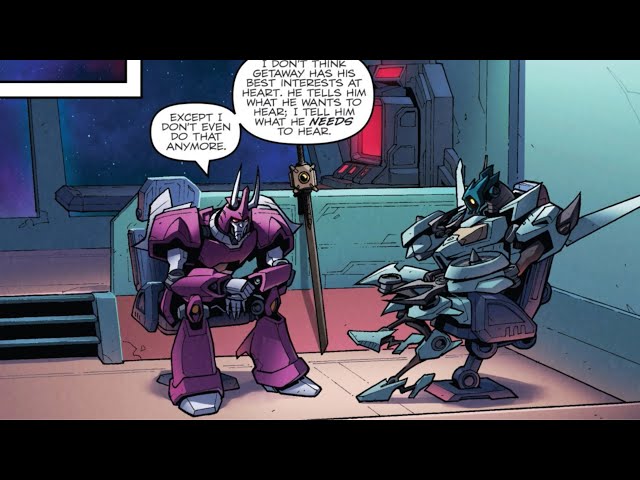 Cyclonus Talks To Whirl About Tailgate Comic Dub (Transformers MTMTE)