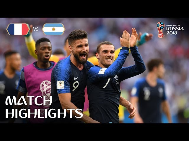 France v Argentina | 2018 FIFA World Cup | Match Highlights
