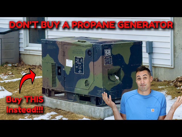 I Bought a Military Surplus Diesel Generator to Power my House