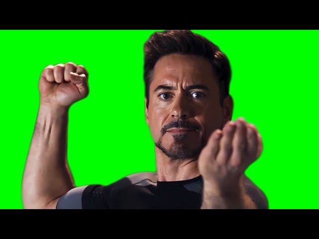 Toney Stark Dance | Iron Man 3 | Free Green Screen | 60 FPS