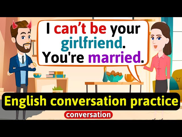 Practice English Conversation (My husband's lover) Improve English Speaking Skills
