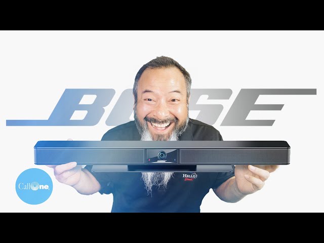 Bose Videobar VB1 | Overview, Manual PTZ and Autoframing Demo