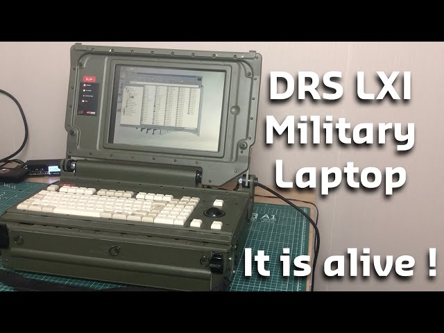 Military Laptop Part 3 : It is alive !