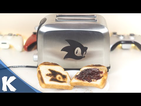 4K Merch Review | Sonic The Hedgehog Toaster | Gotta Toast Fast