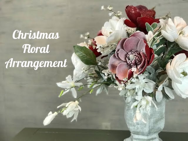 Christmas Floral Arrangement - Christmas 2018
