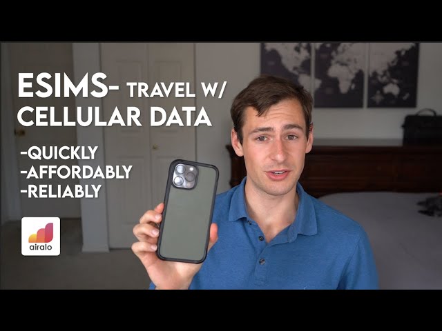 How to Get Cellular Data While Traveling - Using International eSims Instantly and Affordably