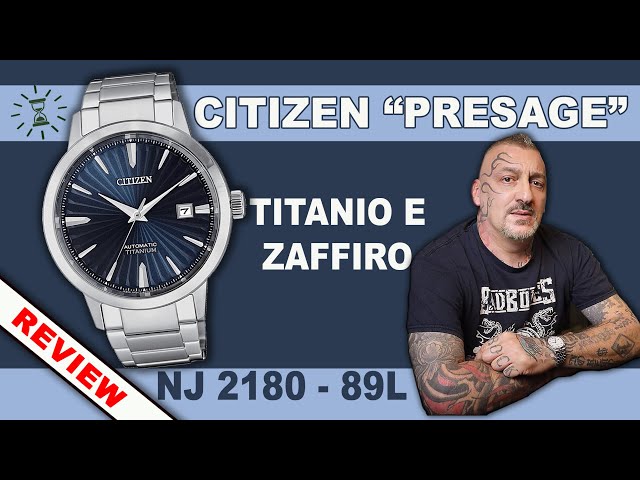CITIZEN  NJ2180-89L: recensione completa dell'orologio in Titanio