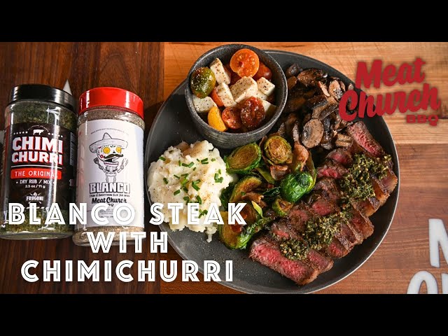 Succulent Grilled Steak with Chimichurri