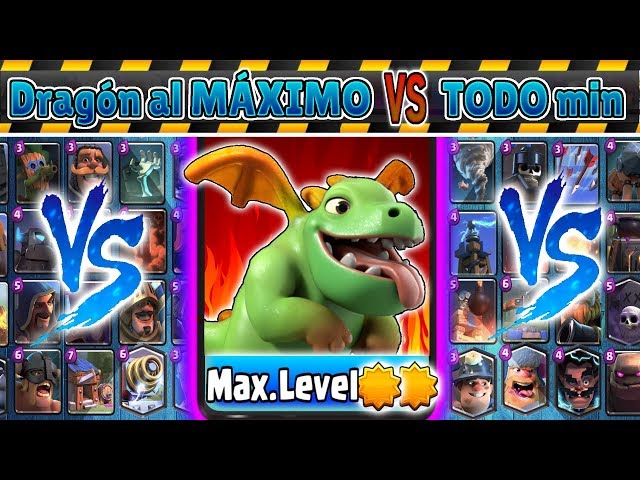 Dragon MAX ⭐⭐ VS TODO | Clash Royale