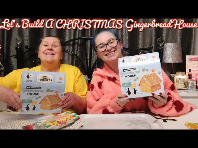 Let's Build A CHRISTMAS Gingerbread House