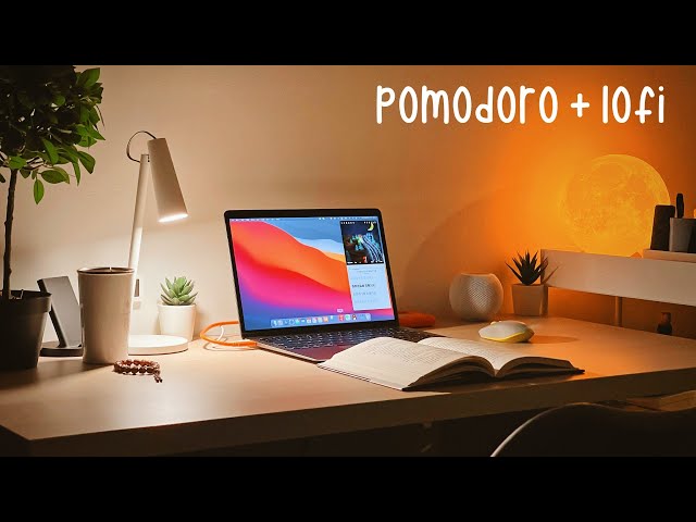 Study With Me Early Morning (1 HOUR) | Lofi Music (Pomodoro 25/5)