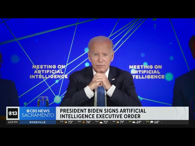 President Biden signs artificial intelligence exective order