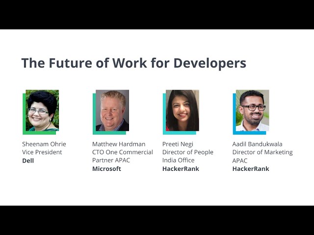 The Future of Work for Developers