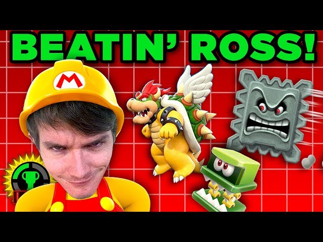 We BEAT The New Ross Level! | Super Mario Maker 2