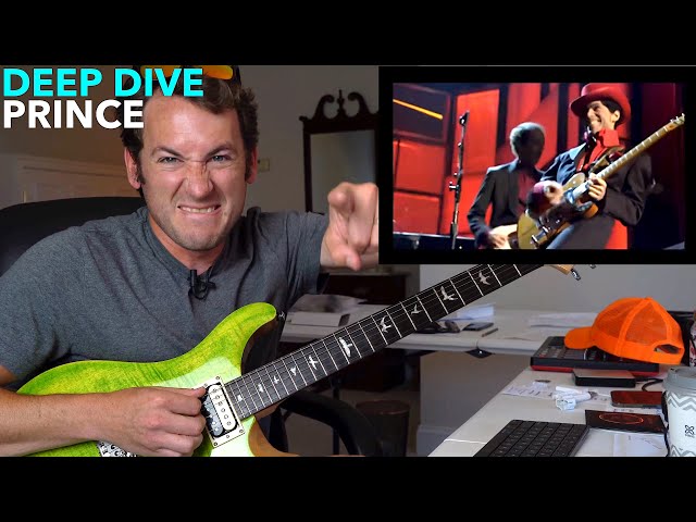 DEEP DIVE: Prince's Guitar Solo On "While My Guitar Gently Weeps" | LESSON & REACTION