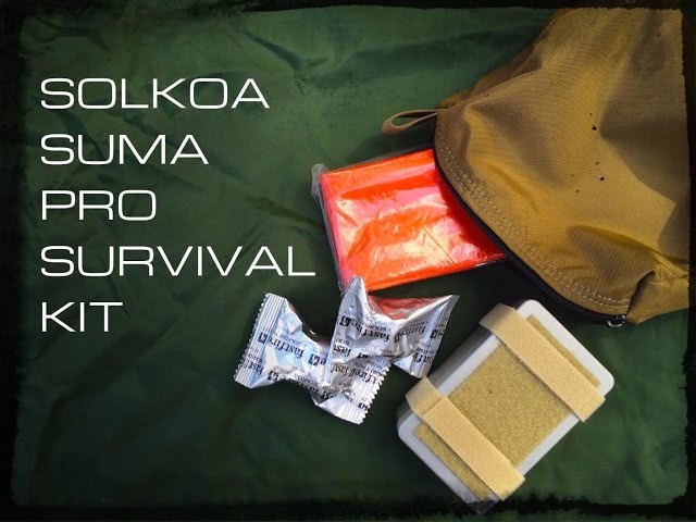 Special Operations Survival Kit- SOLKOA SUMA Pro