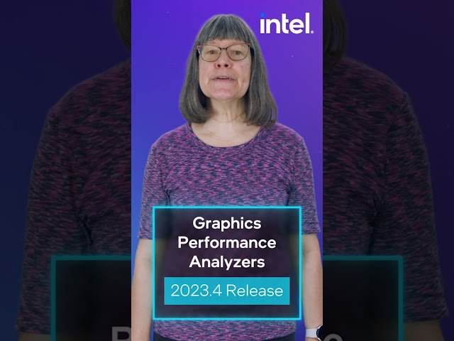 Intel® Graphics Performance Analyzers 2023.4 Release | Intel Software