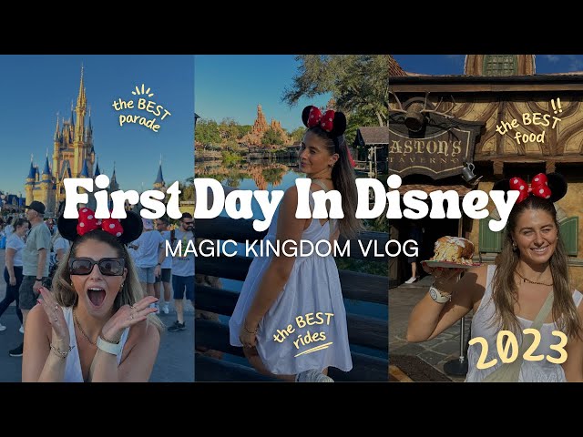 THE BEST FIRST DAY IN DISNEY WORLD EVER  |  MAGIC KINGDOM VLOG  |  2023