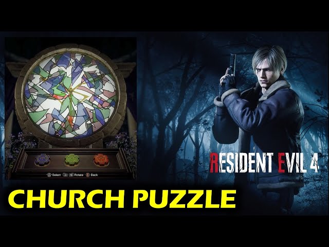 Church Pulpit Dial Puzzle: Chapter 4 | Resident Evil 4 Remake