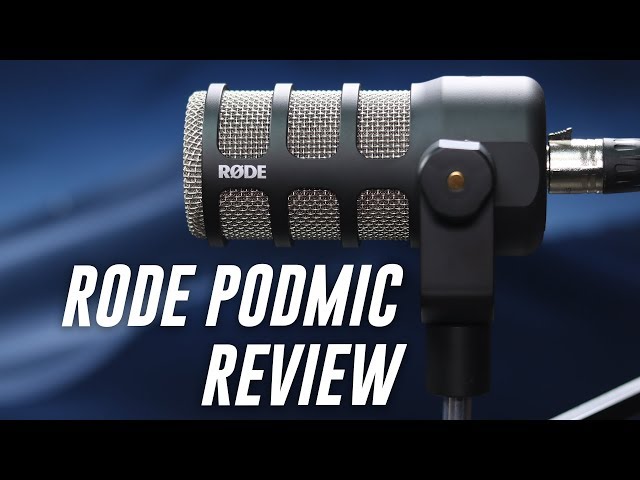 Rode PodMic Dynamic Mic Review / Test