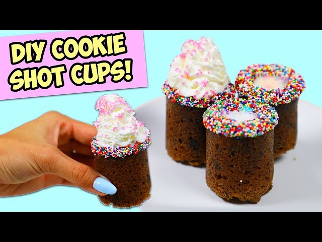 How to Make Chocolate Chip Cookie Shot Glasses!