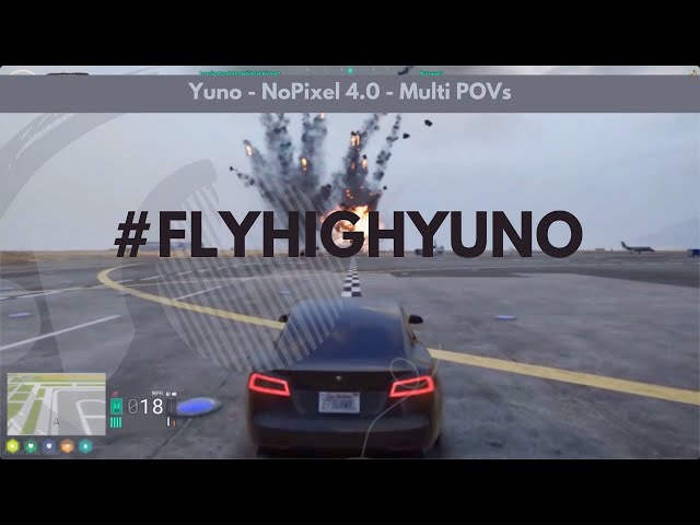 Yuno's First Flight of 4.0 | Nopixel 4.0 GTA5 RP