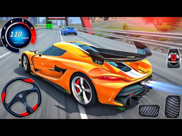 Nitro Xtreme Racer Simulator 2023 - Real Sport Car Racing 3D - Android GamePlay