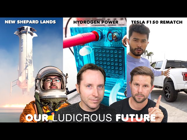 Tesla rematches F150, Blue Origin New Shepard Launches and Lands, and UNSW Hydrogen Power - Ep 63