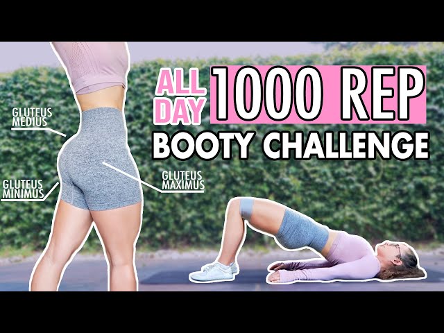 1000 REP BOOTY WORKOUT | How to Build Your Glutes: THE TRUTH