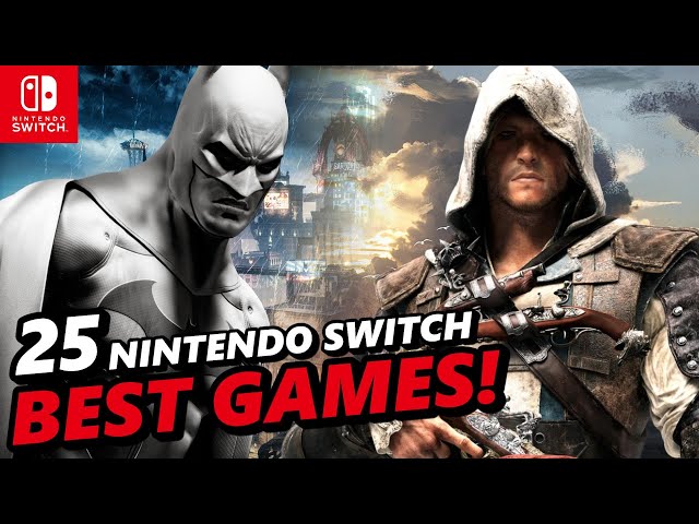 TOP 25 BEST Nintendo Switch AAA Western Games !