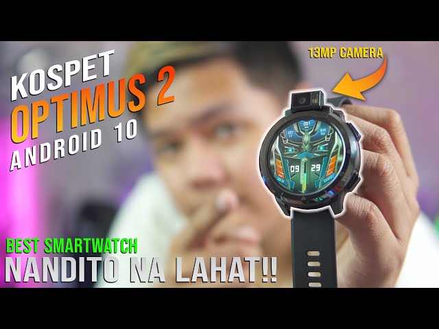 Kospet Optimus 2 - Grabe Parang Phone na itong Smartwatch